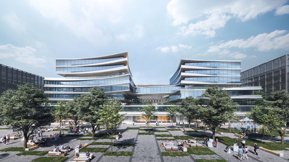 扎哈·哈迪德事务所将在维尔纽斯市打造商业中心 / Zaha Hadid Architects